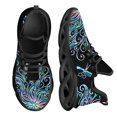 thumbnail image 1 of Cool Dog Footprint Camouflage Printing Flat Shoes for Women Breathable Soft Sneakers Lace up Casual Platform Zapatos, 1 of 5
