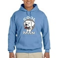 thumbnail image 1 of Cool Dog, Man! Hoodie Men -Image by Shutterstock, Male 5X-Large, 1 of 4