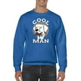 thumbnail image 1 of Cool Dog, Man! Sweatshirt Men -Image by Shutterstock, Male Small, 1 of 4
