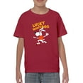 thumbnail image 1 of Cool Dog On Skateboard T-Shirt Juniors -Image by Shutterstock,  Medium, 1 of 4