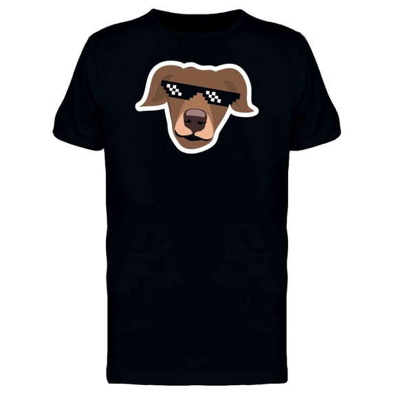 Cool Dog With Sunglasses Tee Men's -Image by Shutterstock