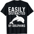 thumbnail image 1 of Cool Dolphin Gift For Men Women Bottlenose Dolphin Animal T-Shirt, 1 of 3