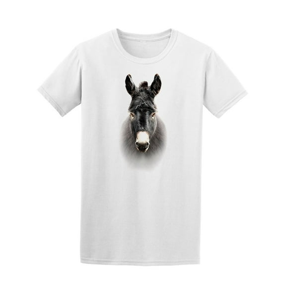 Cool Donkey Face T-Shirt Men -Image by Shutterstock, Male Small