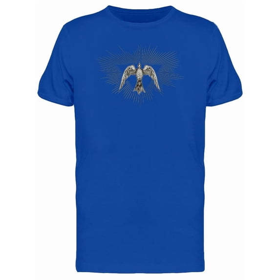 Cool Dove Sketch And Sparkles Tee Men's -Image by Shutterstock