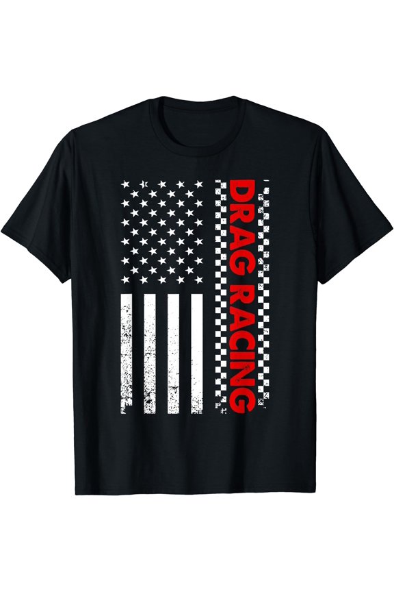 Cool Drag Racing Design For Men Women Drag Race Car Lovers T-Shirt , Vintage T-Shirt
