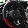 thumbnail image 1 of Cool Dragon Design Car Steering Wheel Covers Reflective Leather Steering-Wheel, T5Q6, 1 of 1