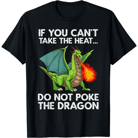 Cool Dragon Design Mythical Dragon Lover Unisex T-Shirt for Men Women Kids Toddler,Black Color,Size M
