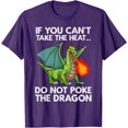 thumbnail image 1 of Cool Dragon Design Mythical Dragon Lover Unisex T-Shirt for Men Women Kids Toddler,Purple Color,Size 3XL, 1 of 5