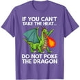 thumbnail image 1 of Cool Dragon Design Mythical Dragon Lover Unisex T-Shirt for Men Women Kids Toddler,Violet Color,Size 2XL, 1 of 5