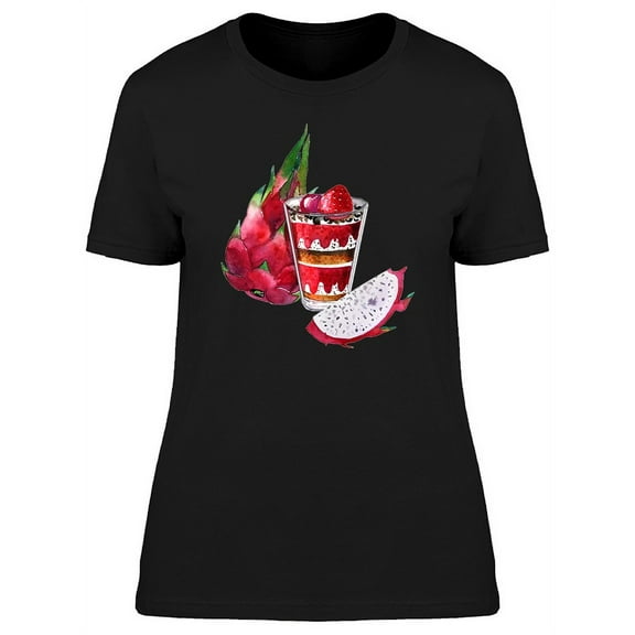 Cool Dragon Fruit Dessert T-Shirt Women -Image by Shutterstock, Female 3X-Large