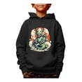 thumbnail image 1 of Cool Dragon Print New Year Hoodies For Boys - Casual Graphic Design With Stretch Fabric For Comfortable Spring Autumn Wear, 1 of 9