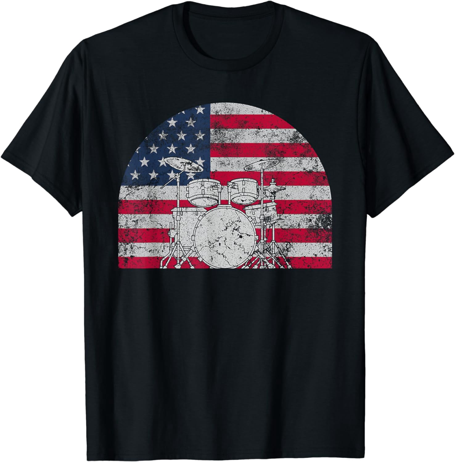 Drummer T-Shirt Mens Funny Skeleton Drumming Skull Sticks Drum Drummer T-Shirt Mens Funny Skeleton Drumming Skull Sticks Drum