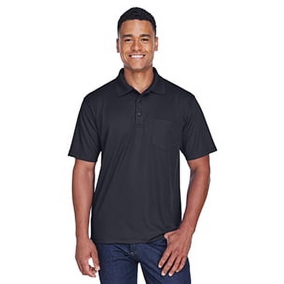 UltraClub 8210P Adult Cool & Dry Mesh Piqué Polo with Pocket