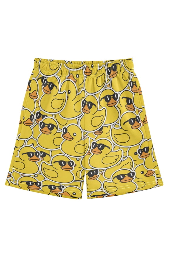 Cool Duck Athletic Shorts Breathable with Comfort Fit Drawstring Casual Sweatshorts Large