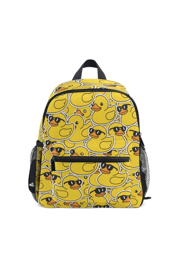 Cool Duck Mini Backpack Cute Small Backpack with Chest Strap and Whistle Ages 3-8
