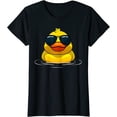 thumbnail image 1 of Cool Duck Rubber Duck Lovers Sunglasses T-Shirt, 1 of 3
