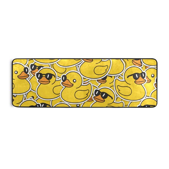 Cool Duck Runner Rug 24x72 Inch Cushioned Non Slip Soft Absorbent Floor Mat