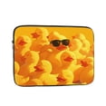 thumbnail image 1 of Cool Duck With Sunglass Laptop Sleeve Bag Compatible With MacBook Air / Pro iPad MateBook Tablet Surface HP Lenovo Dell ASUS Acer Laptop Computer Protective Size: 17 inch, 1 of 5