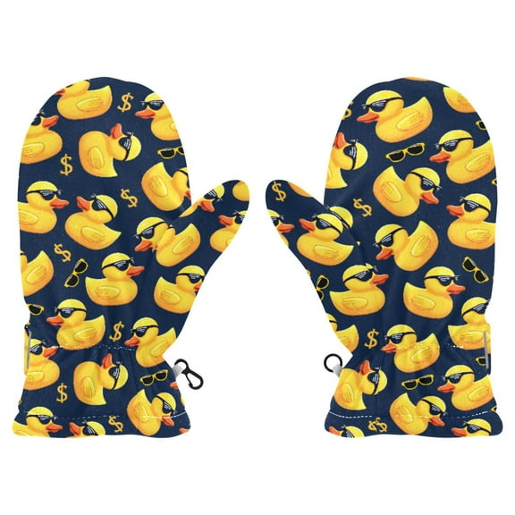 Cool Ducks Cold Weather Mittens Cozy Gloves with Adjustable Fit Perfect for Outdoor Fun