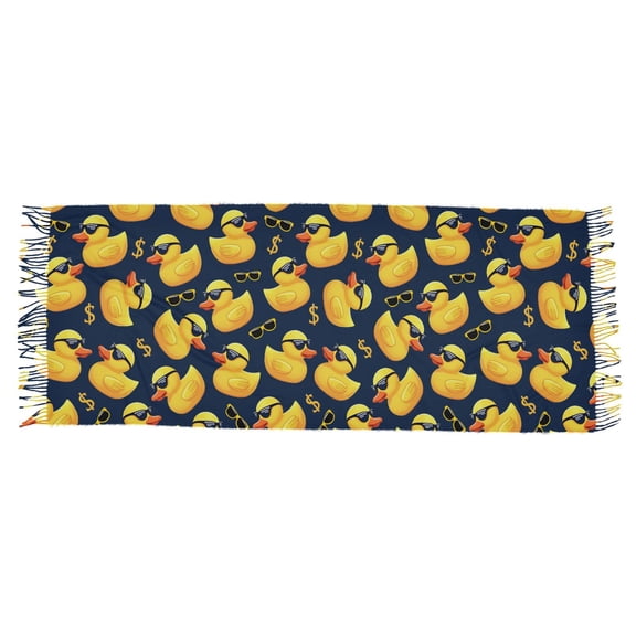 Cool Ducks Women's Cold Weather Scarves Lightweight Warm Fashion Scarves, Breathable 86.6''x30.7''