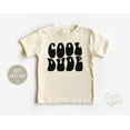 thumbnail image 1 of Cool Dude Toddler Shirt - Retro Kids Shirt - Cute Little Dude Natural Toddler Tee, New Born, Baby Shower Gift, New Parents Gift, 1 of 3