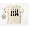 thumbnail image 1 of Cool Dude Toddler Shirt - Retro Kids Shirt - Cute Little Dude Natural Toddler Tee, New Born, Baby Shower Gift, New Parents Gift, 1 of 3