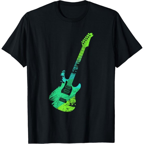 Cool Electric Guitar Chords Art Funny Bass Slogan T-Shirt T-Shirt