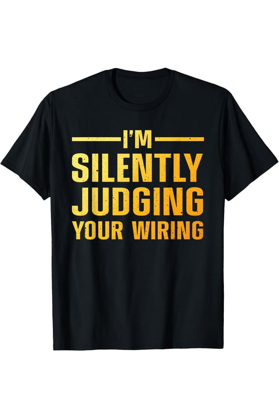 Cool Electrician Art Men Women Electric Engineer Lineman T-Shirt