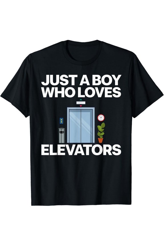 Cool Elevator Art Elevator Mechanic Inspector T-Shirt