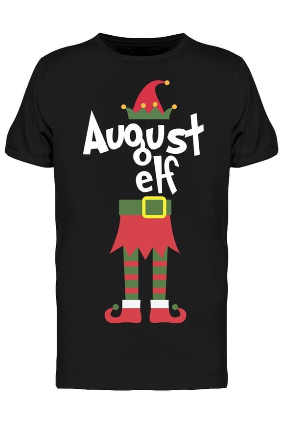 Cool Elves Are Born In August Men's T-shirt