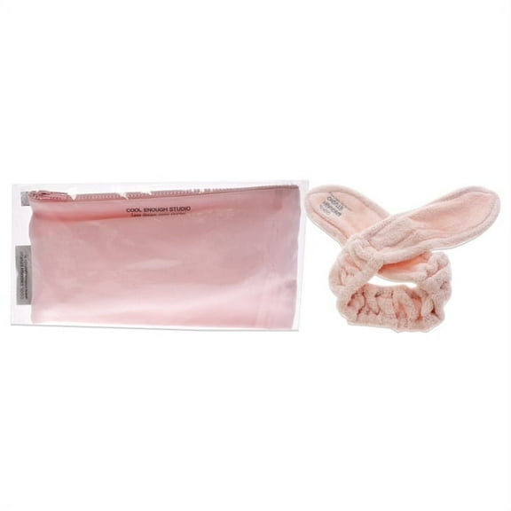 Cool Enough Studio The Band Set - Pink Headband, Bag 2 Pc
