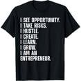 thumbnail image 1 of Cool Entrepreneur Art For Men Women CEO New Business Owner T-Shirt, 1 of 4