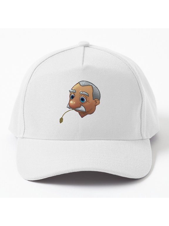 Cool Farmer Dude Baseball Cap, Agriculture Character Graphic Design, Classic Everyday Hat