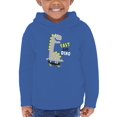 thumbnail image 1 of Cool Fast And Dino Skate Art Hoodie Toddler -Image by Shutterstock,  2 Toddler, 1 of 4