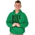 thumbnail image 1 of Cool Father's Day Best Dad Ever Hoodie Hooded Sweatshirt Men Brisco Brands S, 1 of 6