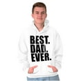 thumbnail image 1 of Cool Father's Day Best Dad Ever Men's Big & Tall Graphic Hoodie Brisco Brands 3X, 1 of 5