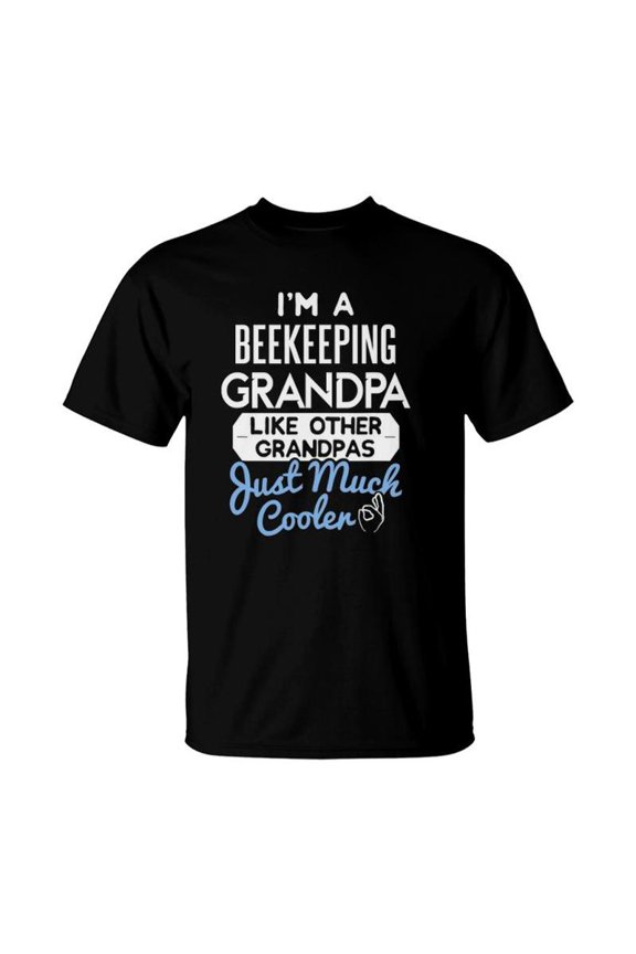 Cool Fathers Day Beekeeping Grandpa TShirt