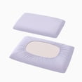 thumbnail image 1 of Cool Feeling Pillowcase Spandex Pillow Cover, Removable & Washable, Portable Disposable Isolation Cover for Lazy Use Purple, 1 of 6