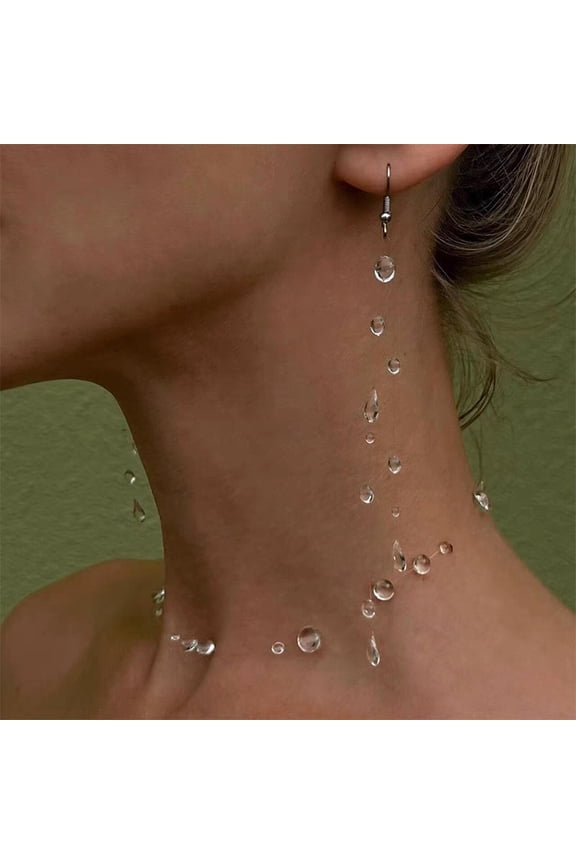 Cool Feeling Super Fairy Minimalist Transparent Crystal Jewelry