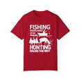 thumbnail image 1 of Cool Fishing And Hunting Outdoors Activity Unisex Garment-Dyed T-shirt, 1 of 4
