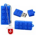 thumbnail image 1 of Cool Flash Drive - Cool USB Jump Drive - 16 GB Flash Drive - Fun Storage Device - 16 GB (Blue), 1 of 7