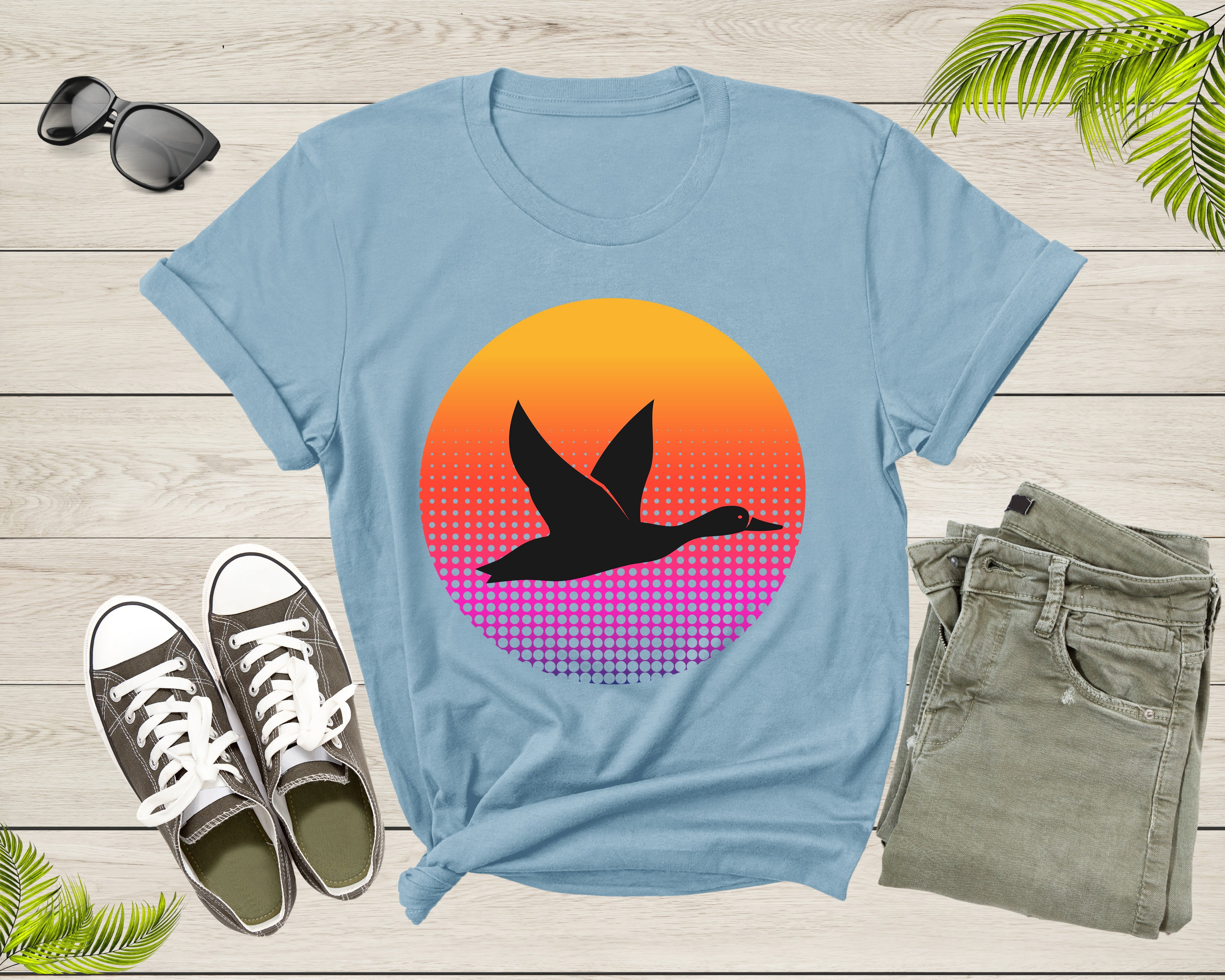 T-shirt Homme Chasse Canards 'Ducked Up' - Marque Gildan, Taille S à 5XL, Neuf Avec étiquette