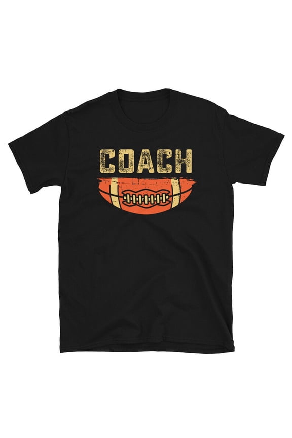 Cool Football Coach Shirt, Football Coach Gifts, High School Football Coach, Middle School Football Coach, Unisex Cotton T-Shirt, Size S-5XL