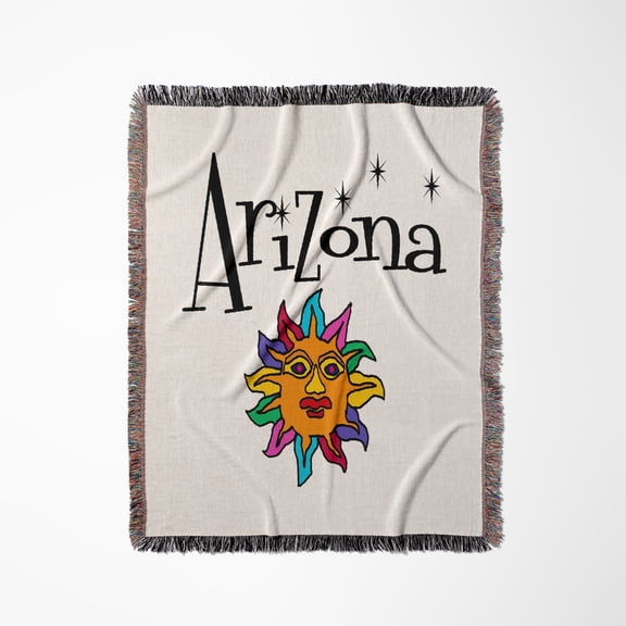 Cool Fun Arizona And Aztec Sun Travel For Sun And Retirement, Woven Blanket