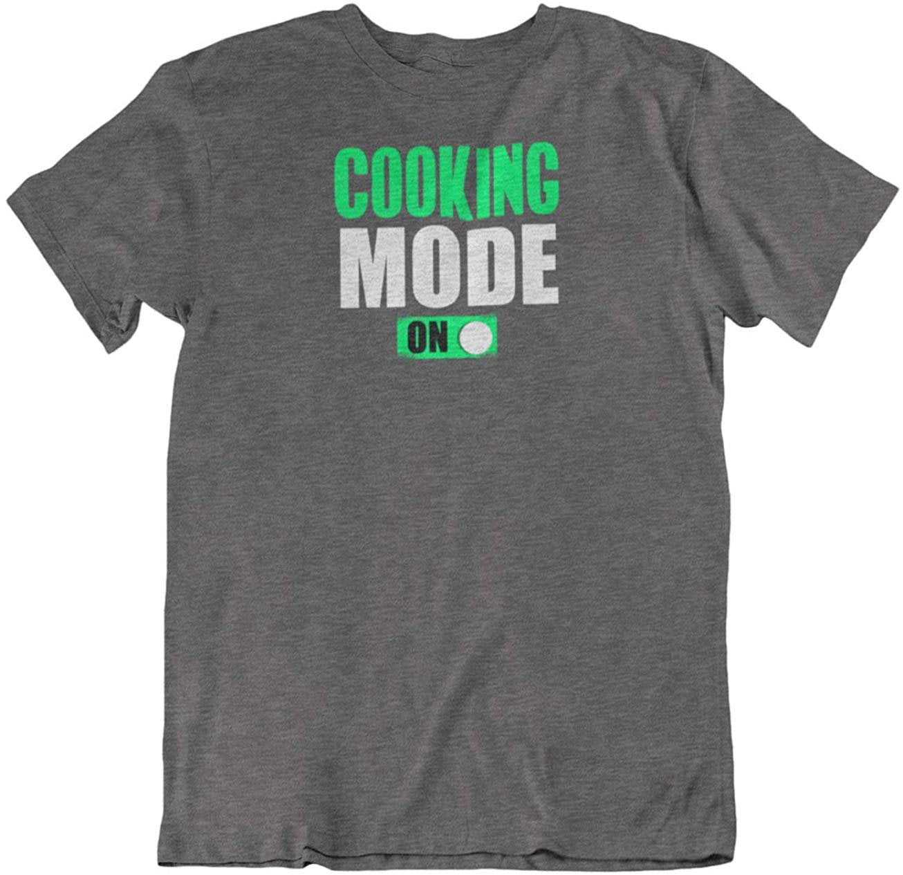 Make Your Mark Cool Fun Cooking Mode on T-Shirt Gifts for People Who Like to Cook, Men & Women Black, Men's, Size: XL