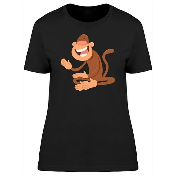 Cool Funny Monkey Tee Women's -Image by Shutterstock