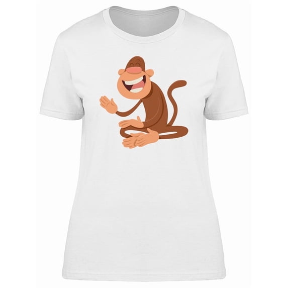 Cool Funny Monkey Tee Women's -Image by Shutterstock