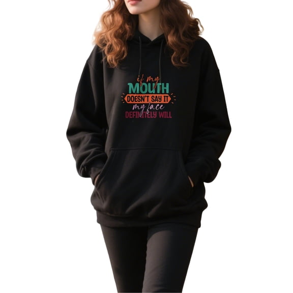 Cool Funny Quotes Sarcastic Quotes Hoodie for Men Women, Funny Pullover Hooded Sweatshirt, Cozy Cotton Poly Blend, Casual Everyday Humor Outfit