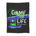 thumbnail image 1 of Cool Game Throw Blanket, Fluffy Soft Cozy Blanket Flannel Plush Microfiber Couch Throw, 40"x30", 1 of 8