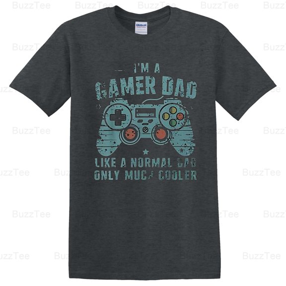 Cool Gamer Dad Father Gaming Computer Video Gamers Tech Family T-Shirt Unisex, up to 5XL